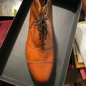 Allen Edmonds Tan Leather Oxfords